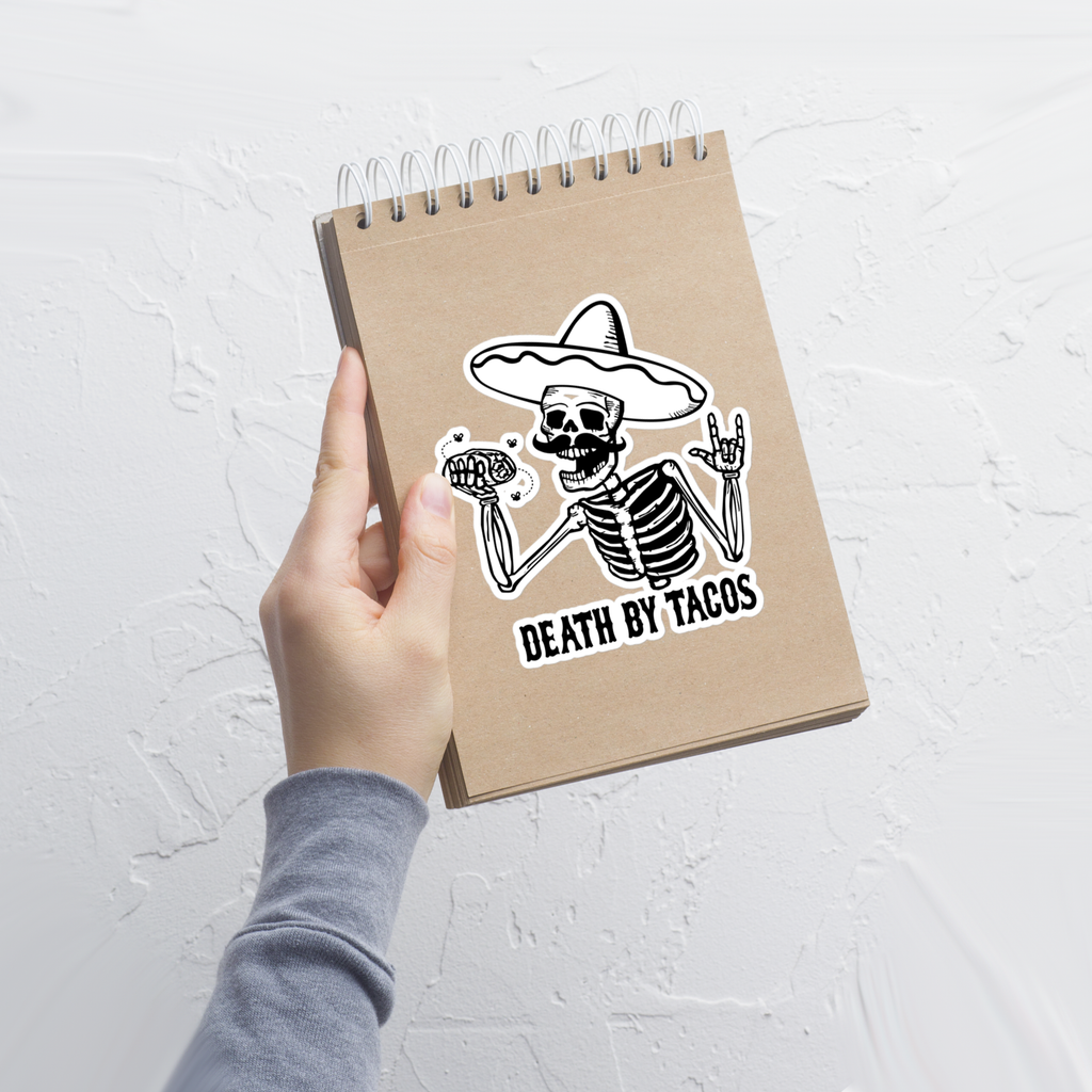 DEATH BY TACOS • Sticker
