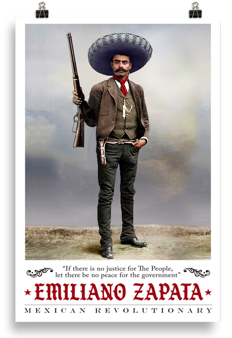 ZAPATA 'Justice For The People' • Poster | 20 x 30 in