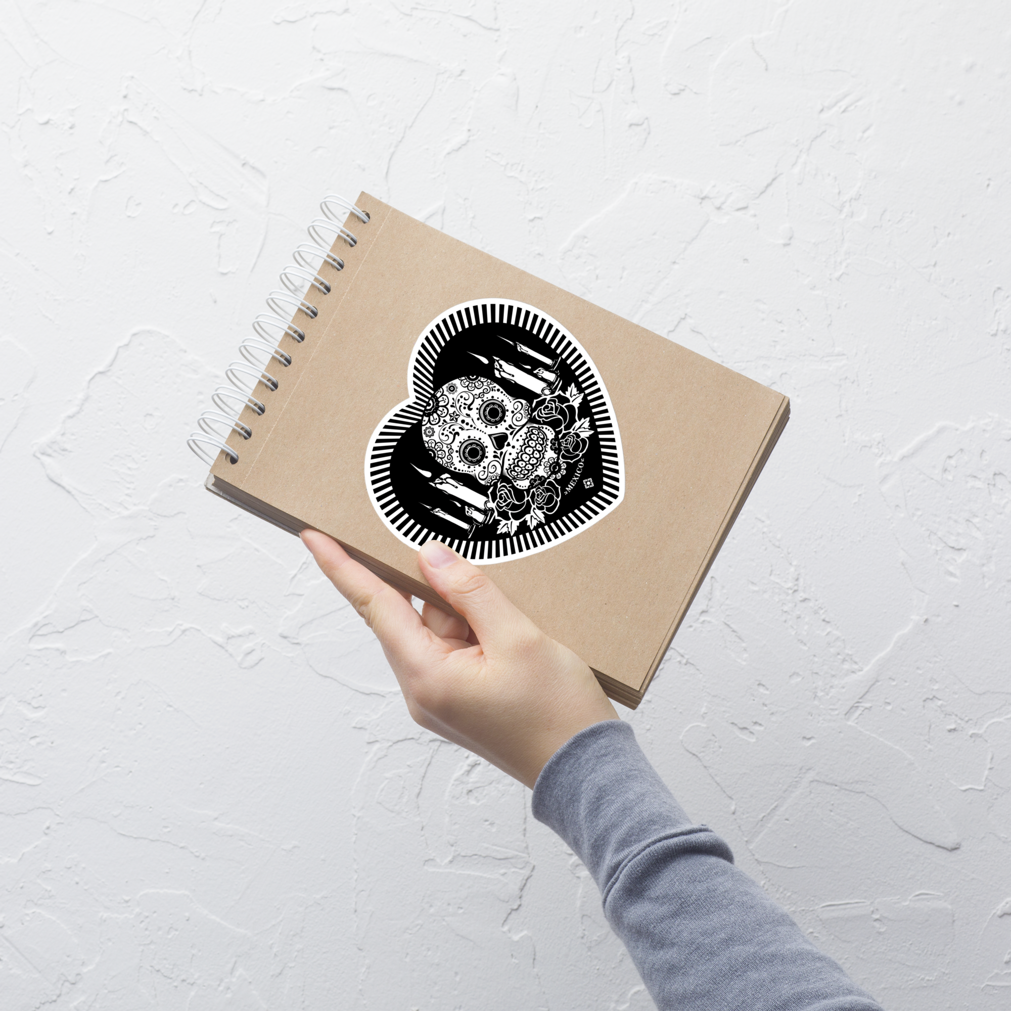 SKULL HEART • Sticker